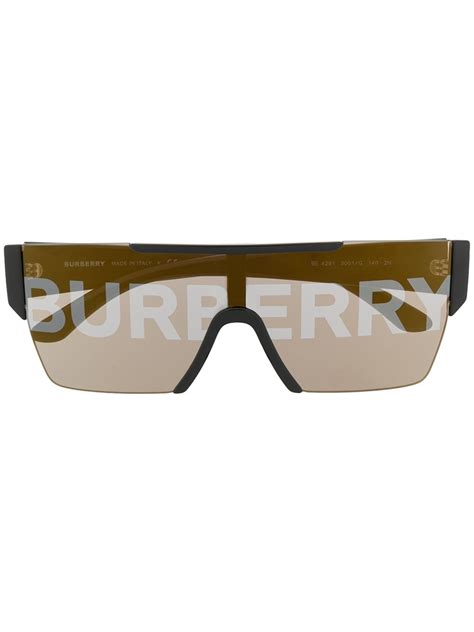 burberry wayfarer sunglasses - black|Burberry Eyewear logo.